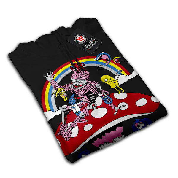Monster Rainbow Fun Womens Hoodie