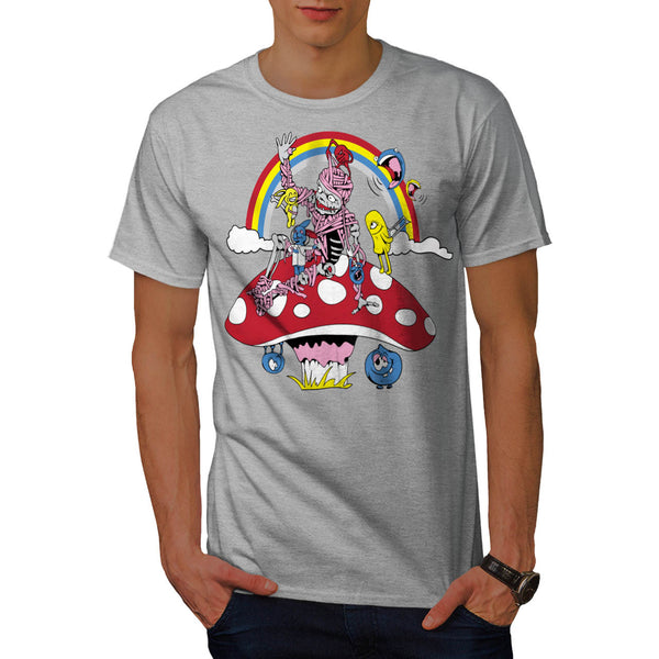 Monster Rainbow Fun Mens T-Shirt