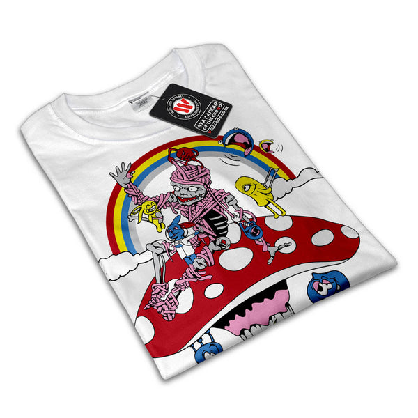 Monster Rainbow Fun Mens T-Shirt