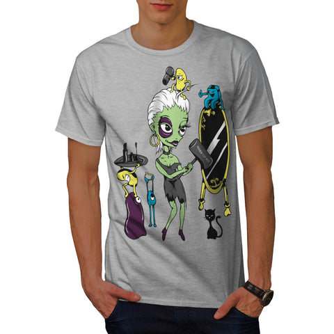 Monster Glamour Fun Mens T-Shirt