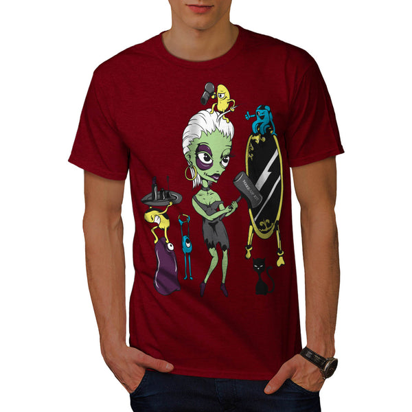 Monster Glamour Fun Mens T-Shirt