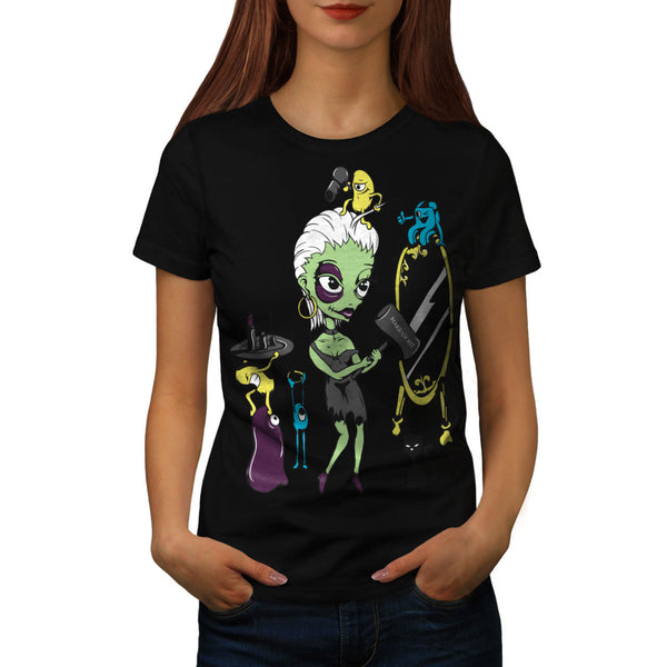 Monster Glamour Fun Womens T-Shirt