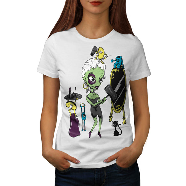 Monster Glamour Fun Womens T-Shirt
