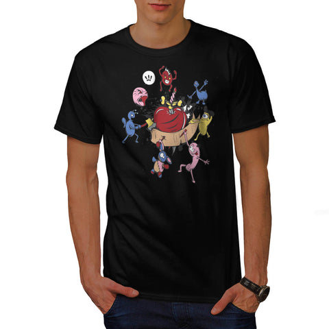 Attack Of The Heart Mens T-Shirt