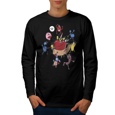 Attack Of The Heart Mens Long Sleeve T-Shirt