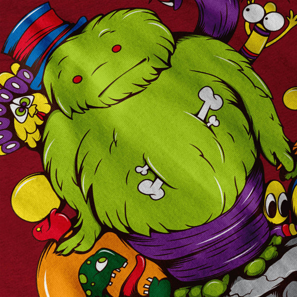Monster Joy Party Womens T-Shirt