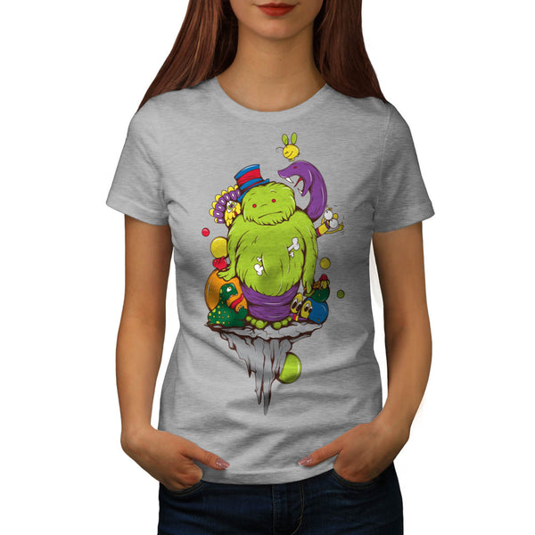 Monster Joy Party Womens T-Shirt