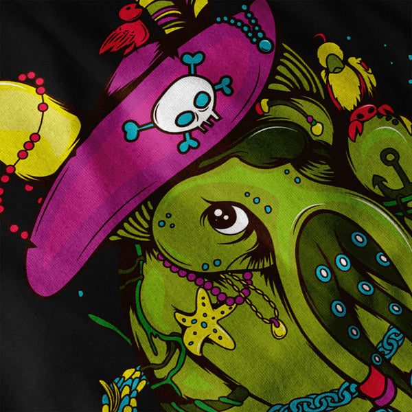 Pirate Monster Beast Womens Hoodie