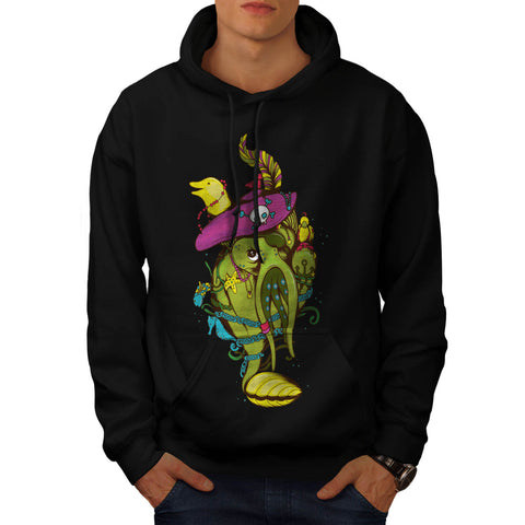 Pirate Monster Beast Mens Hoodie