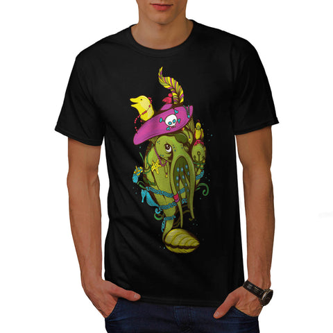 Pirate Monster Beast Mens T-Shirt