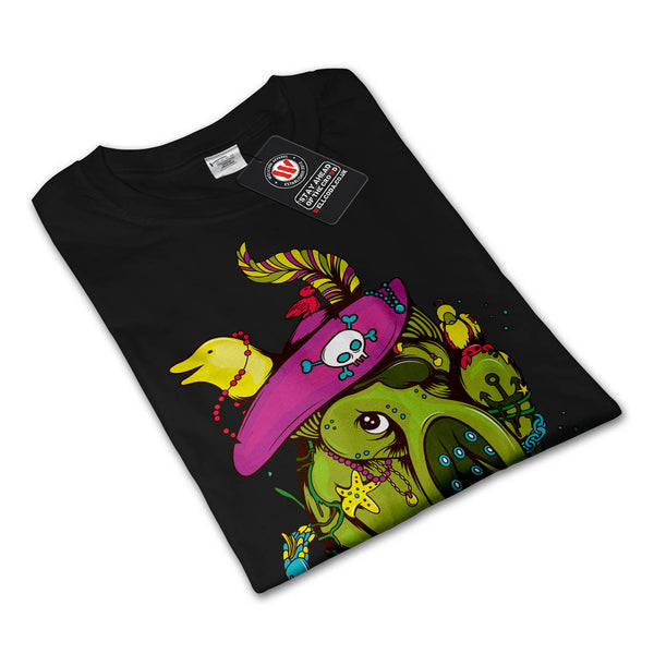 Pirate Monster Beast Mens Long Sleeve T-Shirt