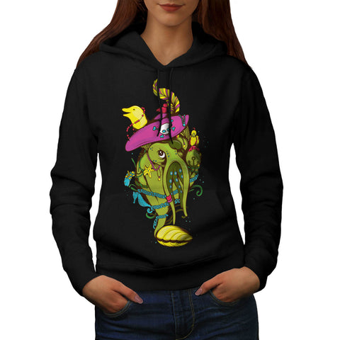 Pirate Monster Beast Womens Hoodie