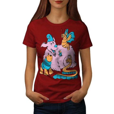 Wild Animal Party Womens T-Shirt