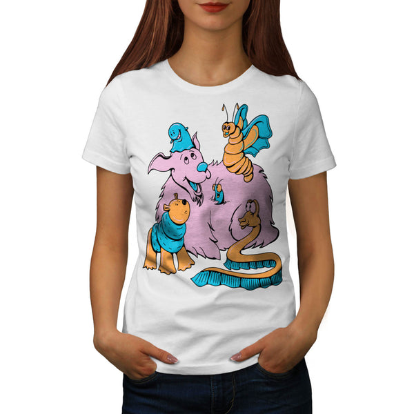 Wild Animal Party Womens T-Shirt