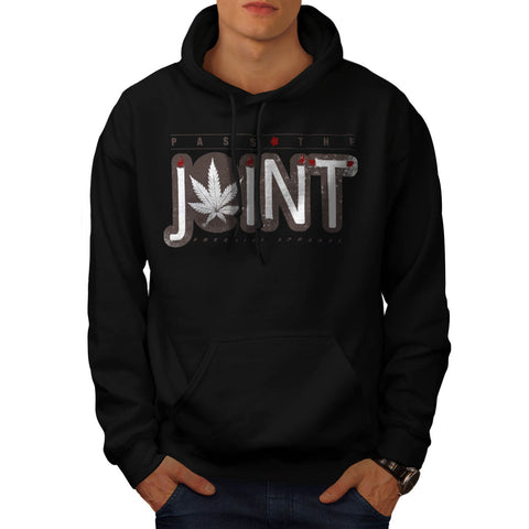 Burner Pass The Joint Mens Hoodie