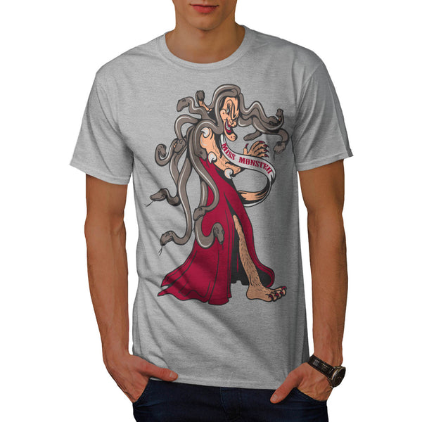 Miss Monster Snake Mens T-Shirt
