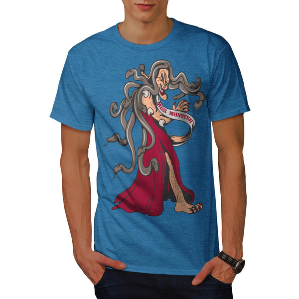 Miss Monster Snake Mens T-Shirt