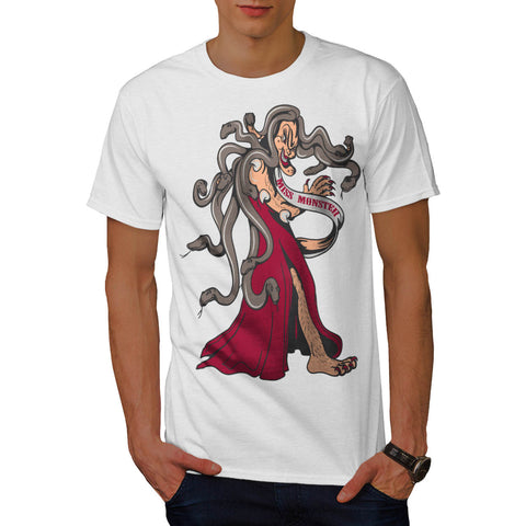 Miss Monster Snake Mens T-Shirt