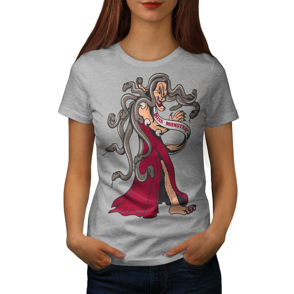 Miss Monster Snake Womens T-Shirt
