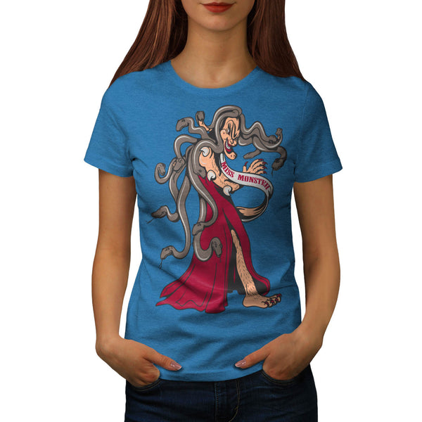 Miss Monster Snake Womens T-Shirt