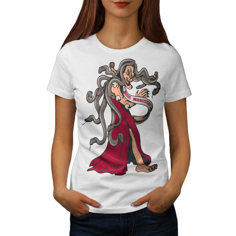 Miss Monster Snake Womens T-Shirt