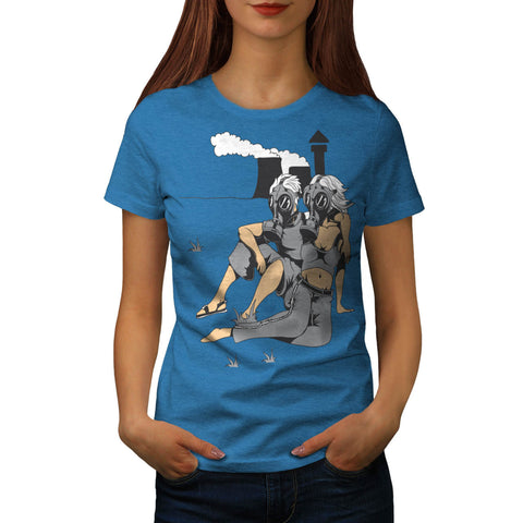 Nuclear Love Race Womens T-Shirt