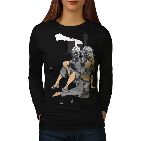 Nuclear Love Race Womens Long Sleeve T-Shirt
