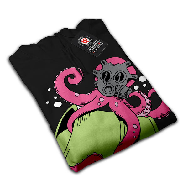 Nuclear Octopus Life Mens Hoodie