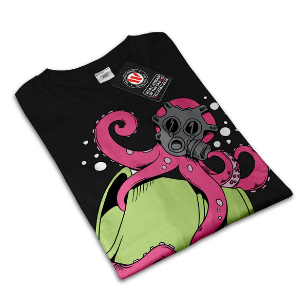 Nuclear Octopus Life Womens T-Shirt