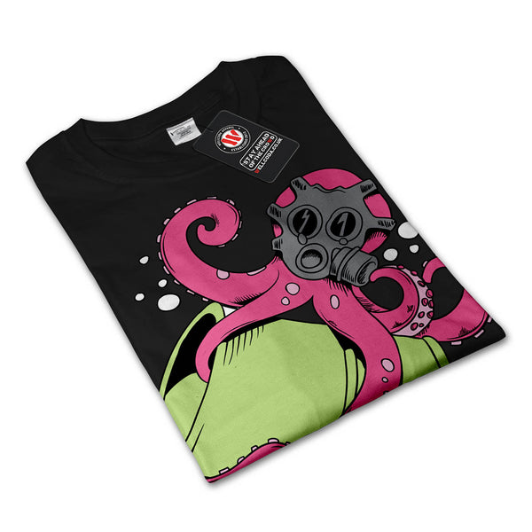 Nuclear Octopus Life Womens Long Sleeve T-Shirt