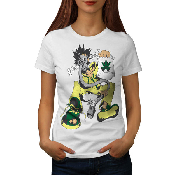 Crazy Grass Bong Womens T-Shirt