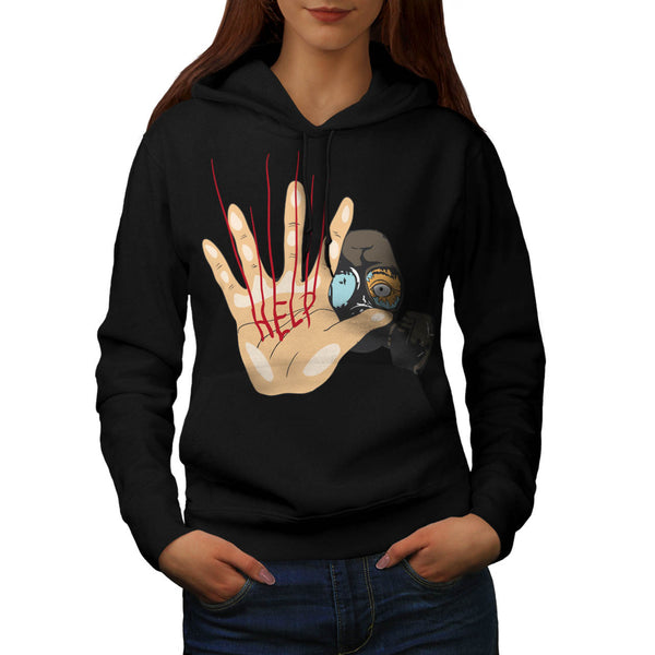 Gas Mask Help Please Womens Hoodie