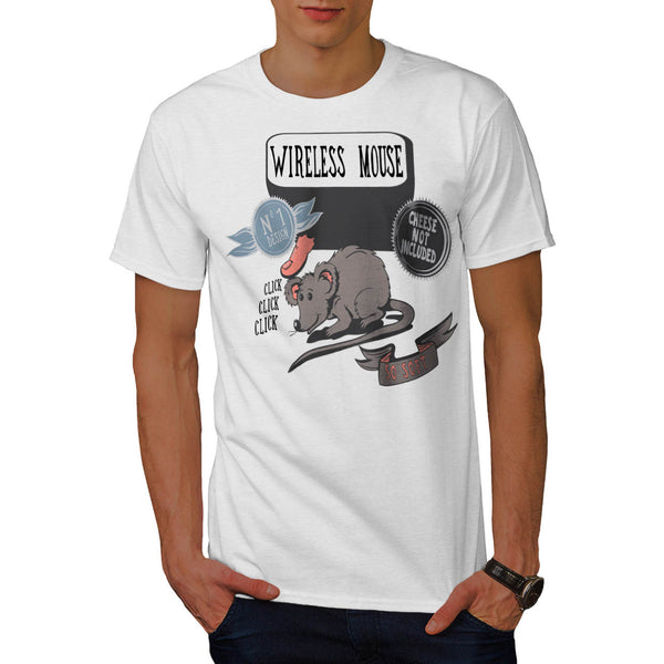 Wireless Mouse Click Mens T-Shirt