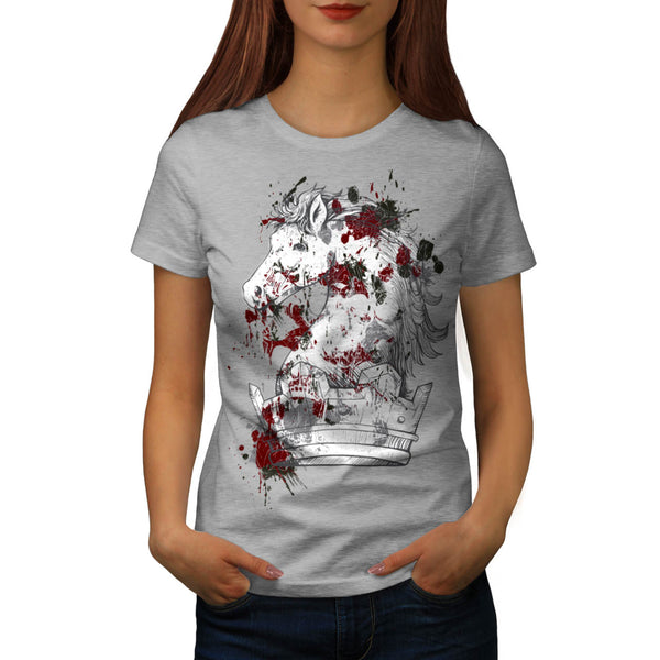 Amazing Horse Face Womens T-Shirt