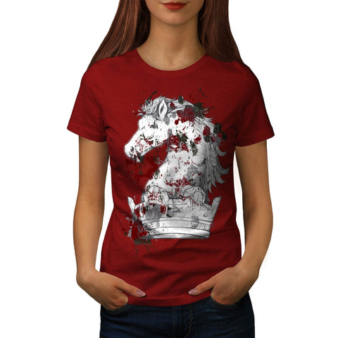 Amazing Horse Face Womens T-Shirt