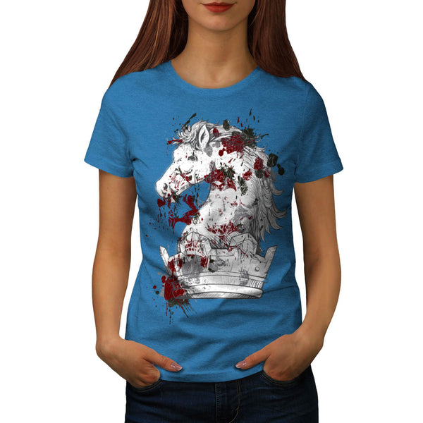 Amazing Horse Face Womens T-Shirt