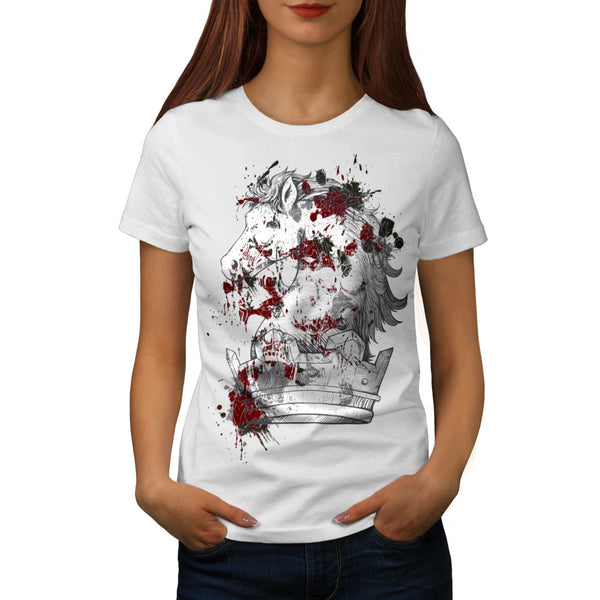 Amazing Horse Face Womens T-Shirt