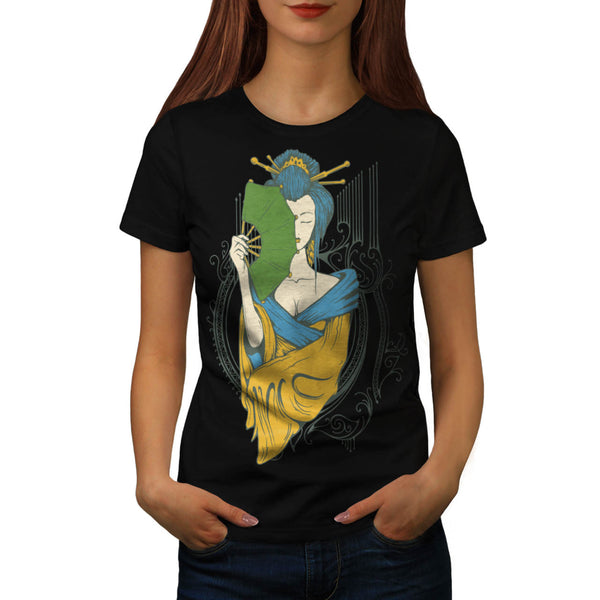 Geisha Model Girl Womens T-Shirt