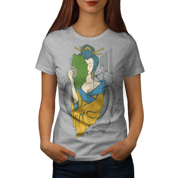 Geisha Model Girl Womens T-Shirt