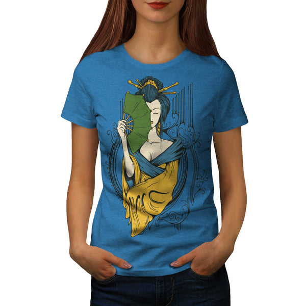 Geisha Model Girl Womens T-Shirt