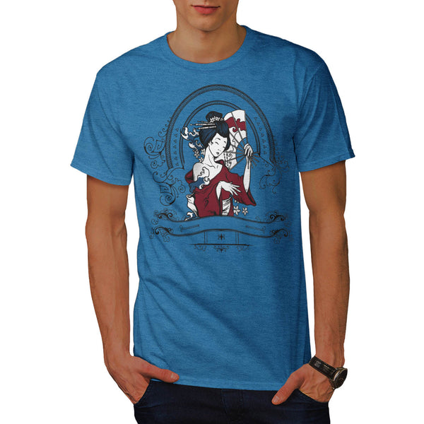 Geisha Girl Model Mens T-Shirt