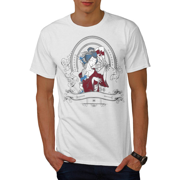 Geisha Girl Model Mens T-Shirt