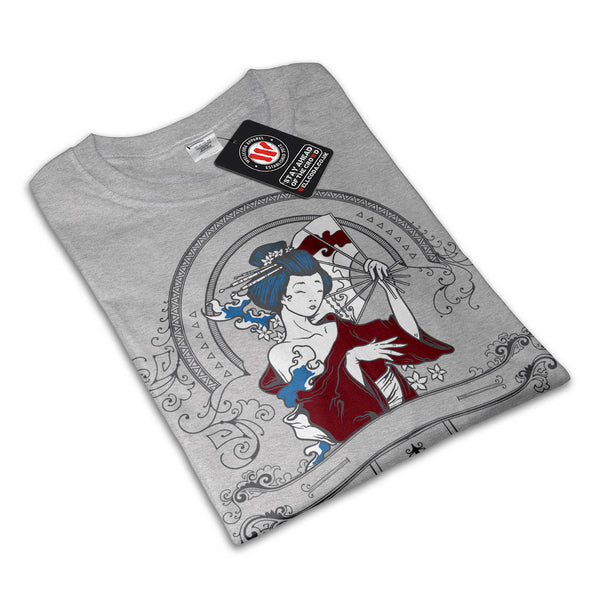 Geisha Girl Model Womens T-Shirt