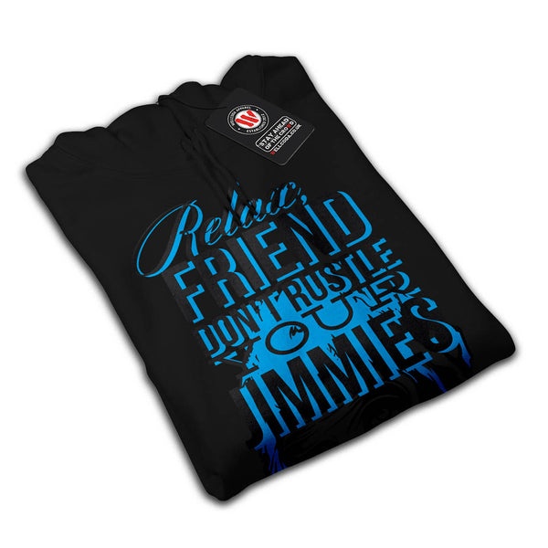 Relax Friend Monkey Womens Hoodie