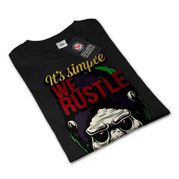 Joker Gorilla Ape Womens Long Sleeve T-Shirt