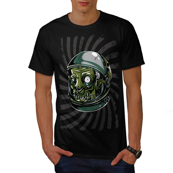 Monster Space Helmet Mens T-Shirt