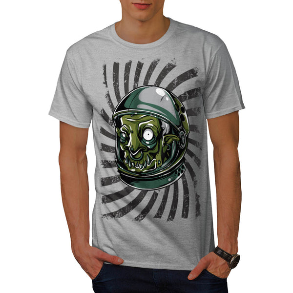 Monster Space Helmet Mens T-Shirt