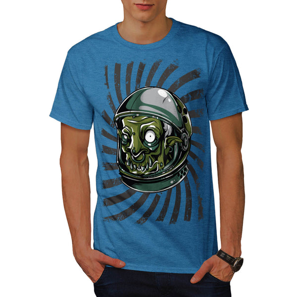 Monster Space Helmet Mens T-Shirt