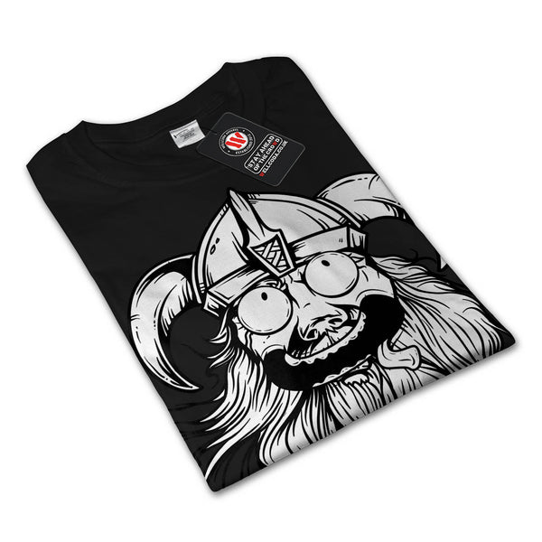 Amazing Viking Face Mens Long Sleeve T-Shirt