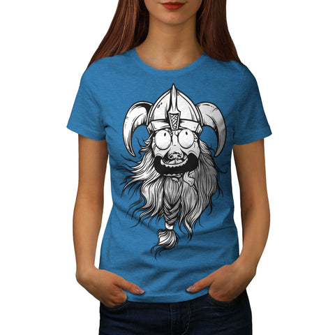 Amazing Viking Face Womens T-Shirt